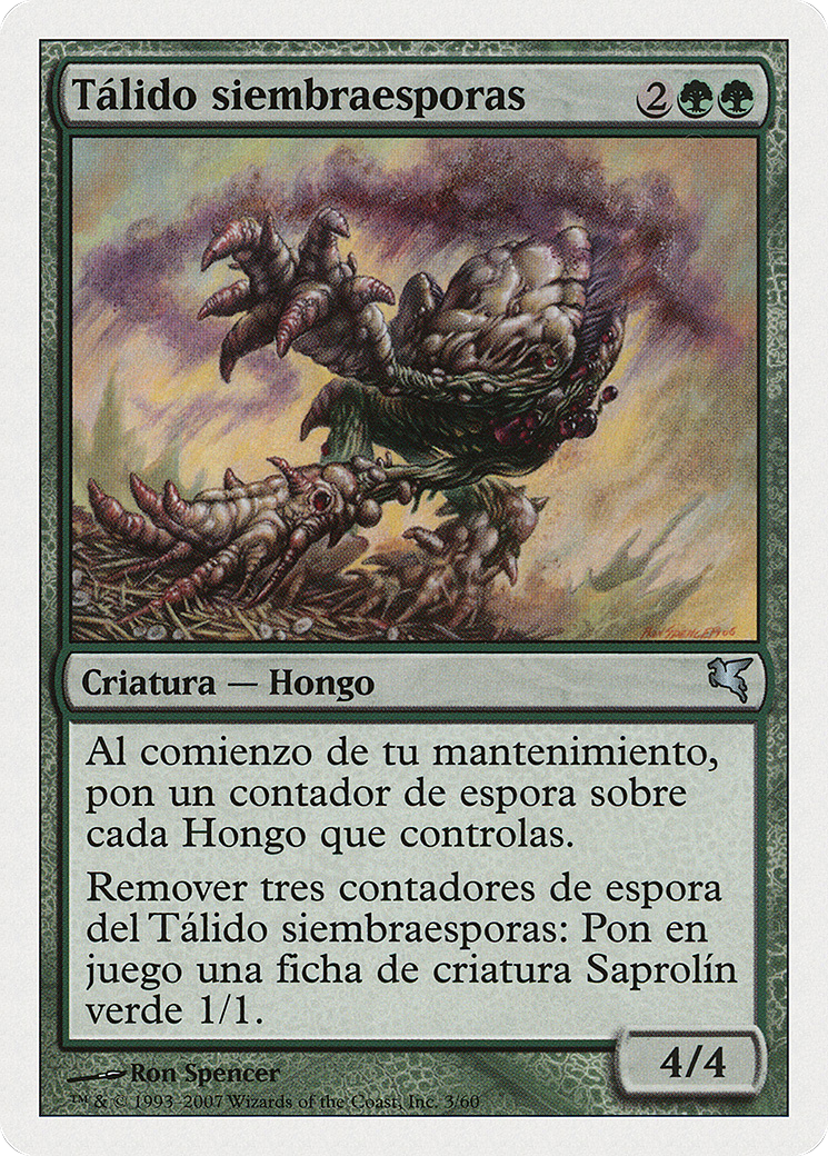 Sporesower Thallid (Spanish) - "Talido siembraesporas" (PSAL-0J3) - Salvat 2005-1