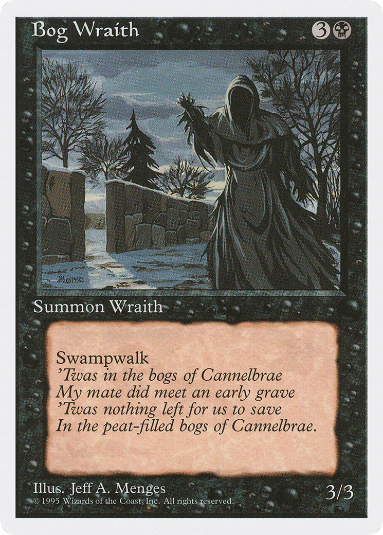 Bog Wraith [Fourth Edition]-1