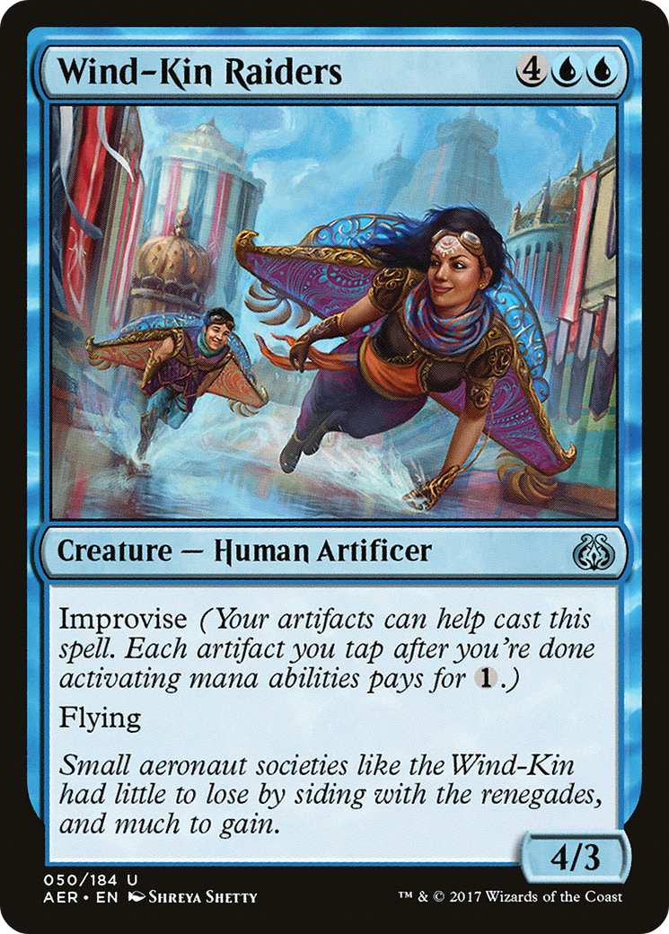 Wind-Kin Raiders (AER-050) - Aether Revolt Foil-1