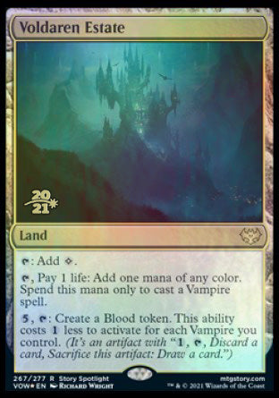 Voldaren Estate [Innistrad: Crimson Vow Prerelease Promos]-1