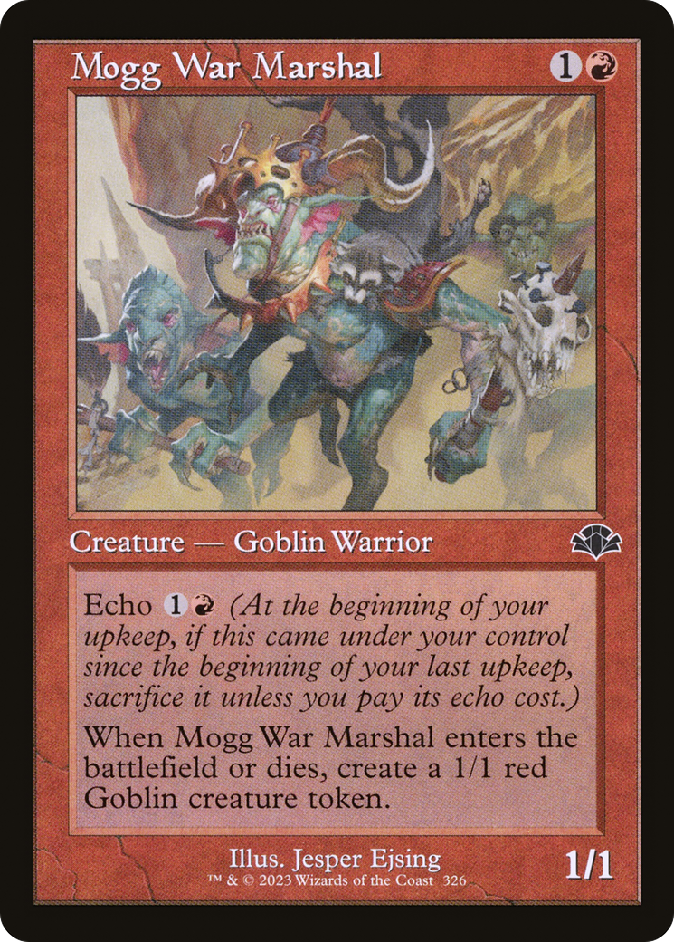 Mogg War Marshal (Retro) [Dominaria Remastered]-1