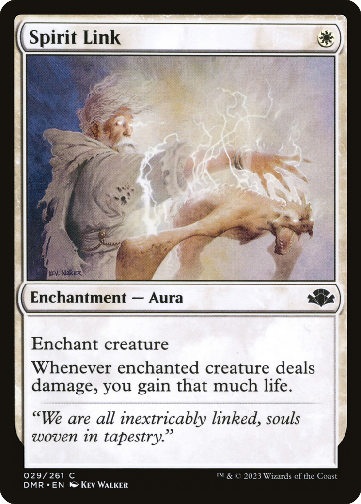 Spirit Link [Dominaria Remastered]-1