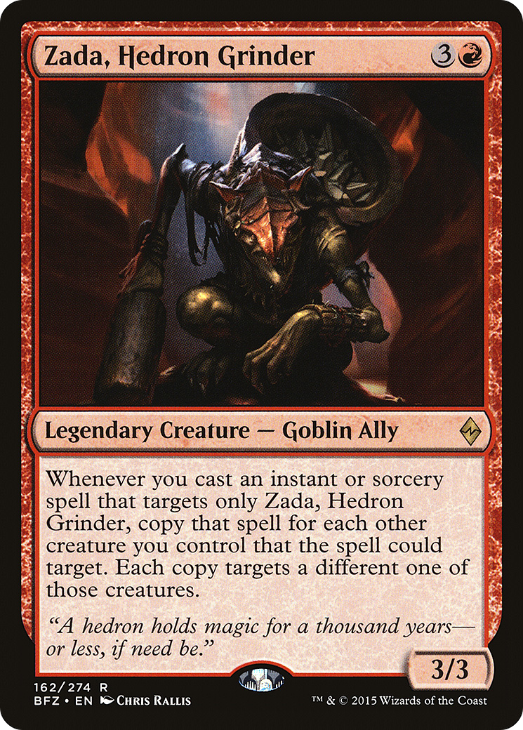 Zada, Hedron Grinder (BFZ-162) - Battle for Zendikar Foil-1