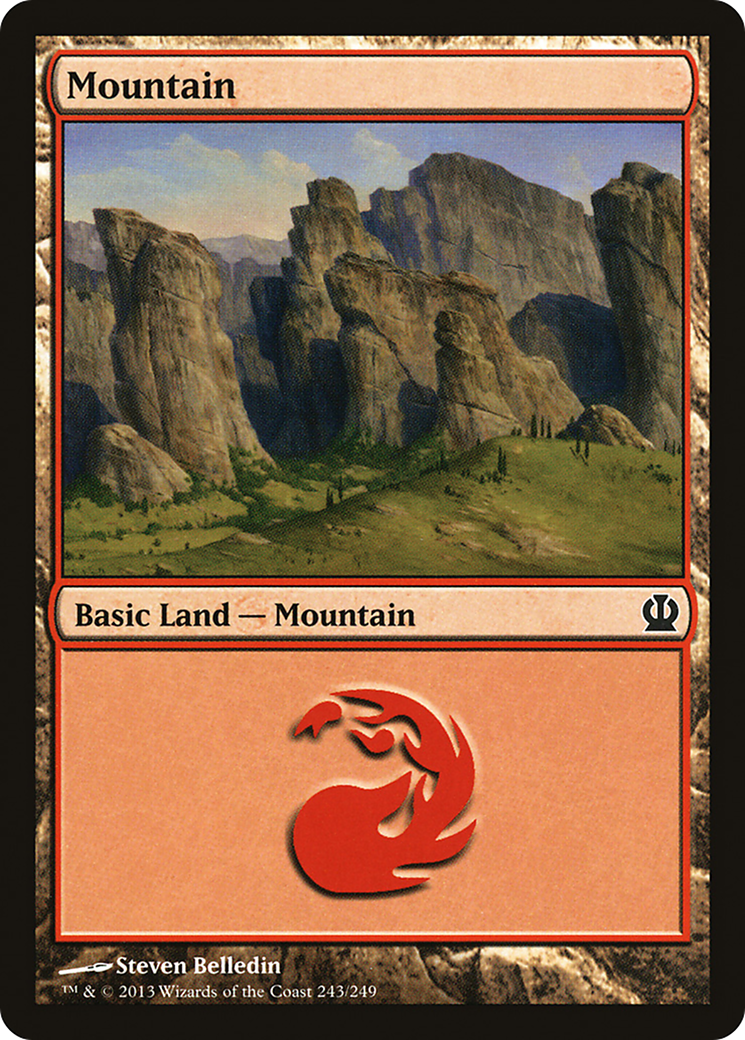Mountain (243) [Theros]-1