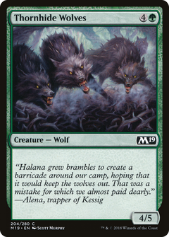 Thornhide Wolves [Core Set 2019]-1