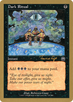 Dark Ritual - 2001 Tom van de Logt (MMQ) (WCD-) - World Championship Decks 2001-1