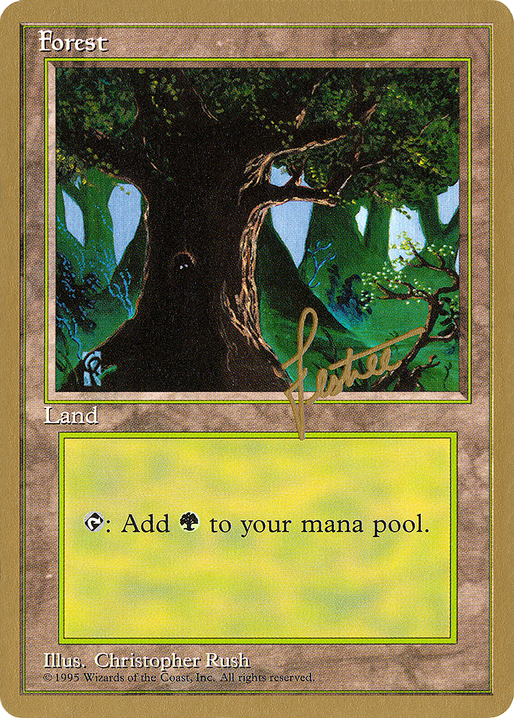 Forest (bl376) (Bertrand Lestree) [Pro Tour Collector Set]-1