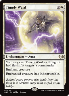 Timely Ward [Duskmourn: House of Horror Commander]-1