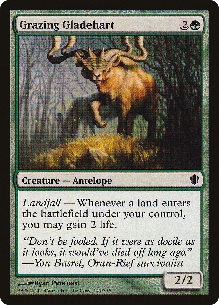 Grazing Gladehart [Commander 2013]-1