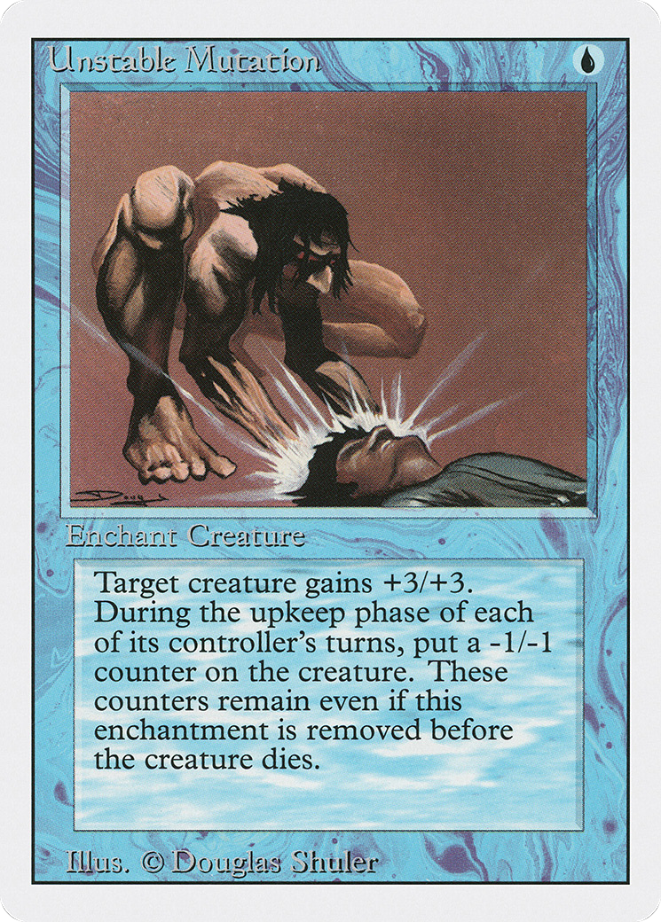 Unstable Mutation (3ED-) - Revised Edition-1