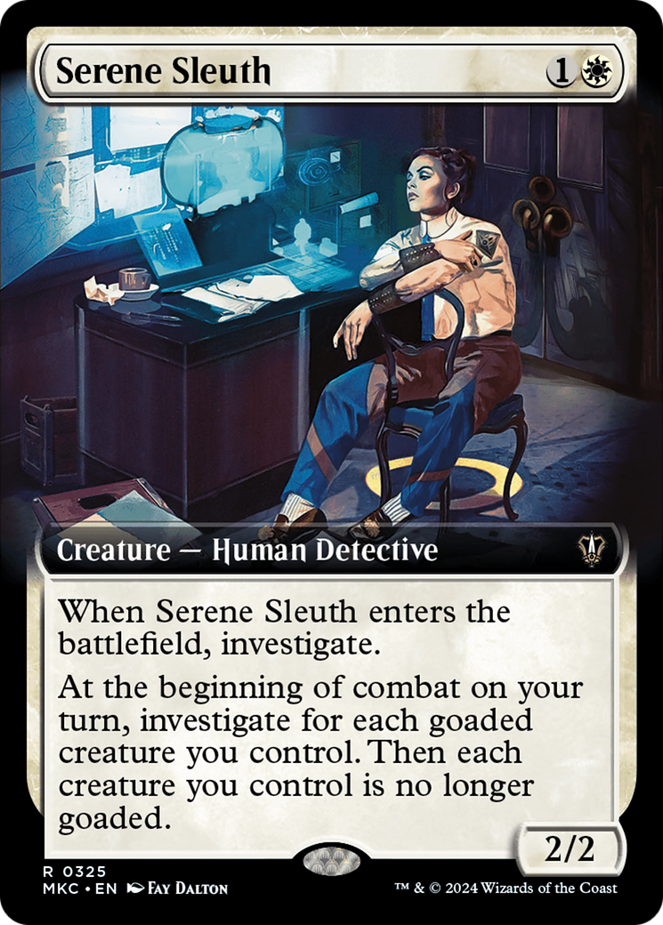 Serene Sleuth (Extended Art) [Murders at Karlov Manor Commander]-1