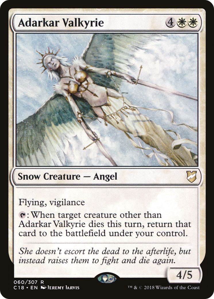 Adarkar Valkyrie [Commander 2018]-1