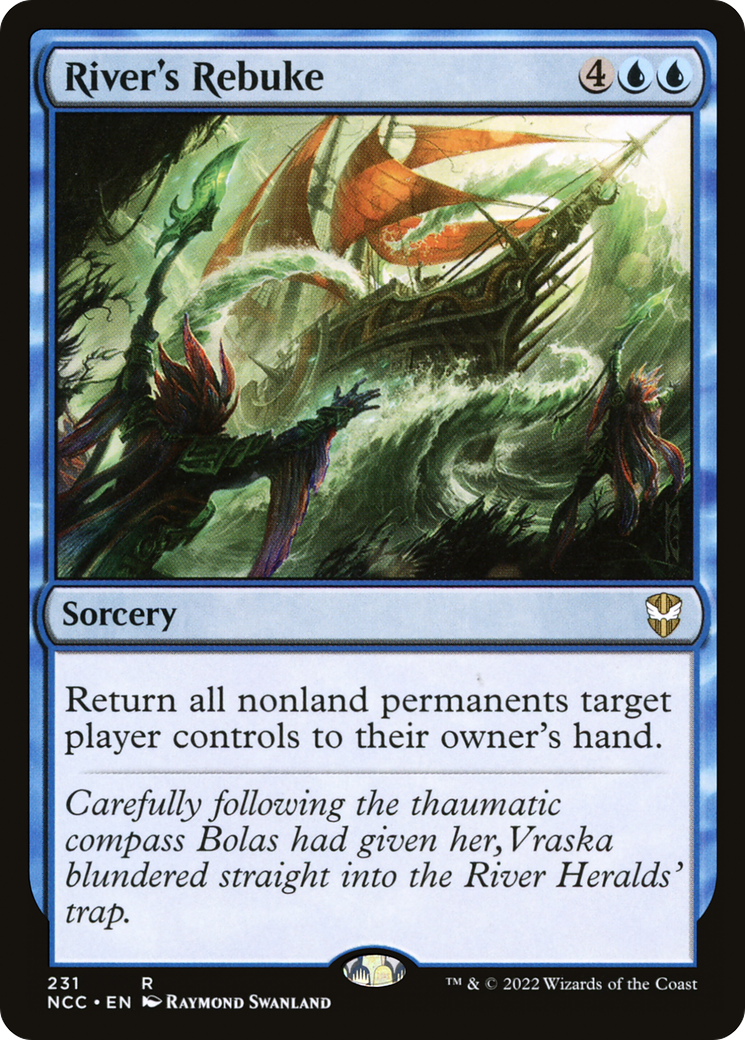 River's Rebuke [Streets of New Capenna Commander]-1