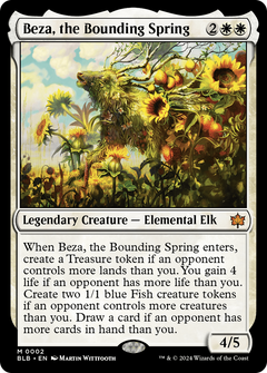 Beza, the Bounding Spring [Bloomburrow]-1