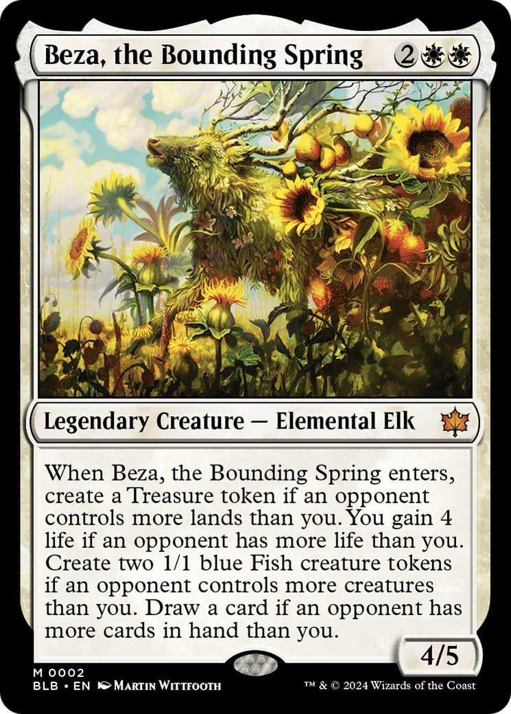Beza, the Bounding Spring [Bloomburrow]-1