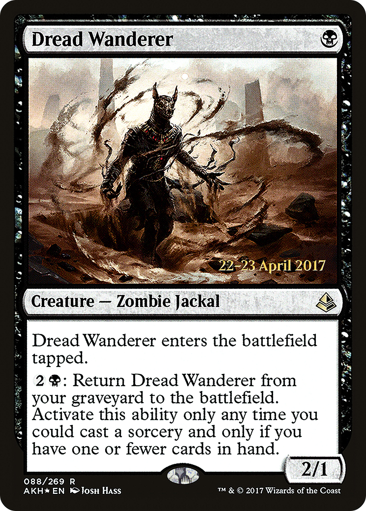 Dread Wanderer [Amonkhet Prerelease Promos]-1