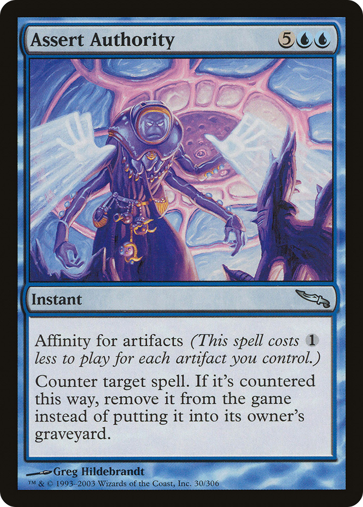 Assert Authority [Mirrodin]-1