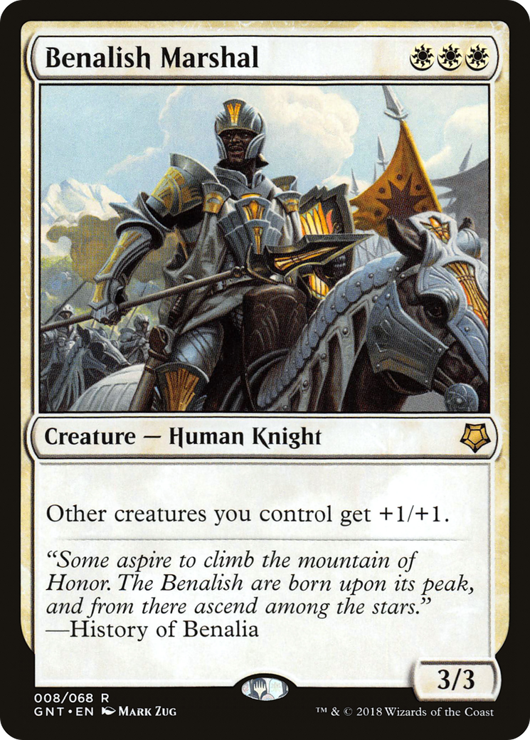 Benalish Marshal [Game Night 2018]-1