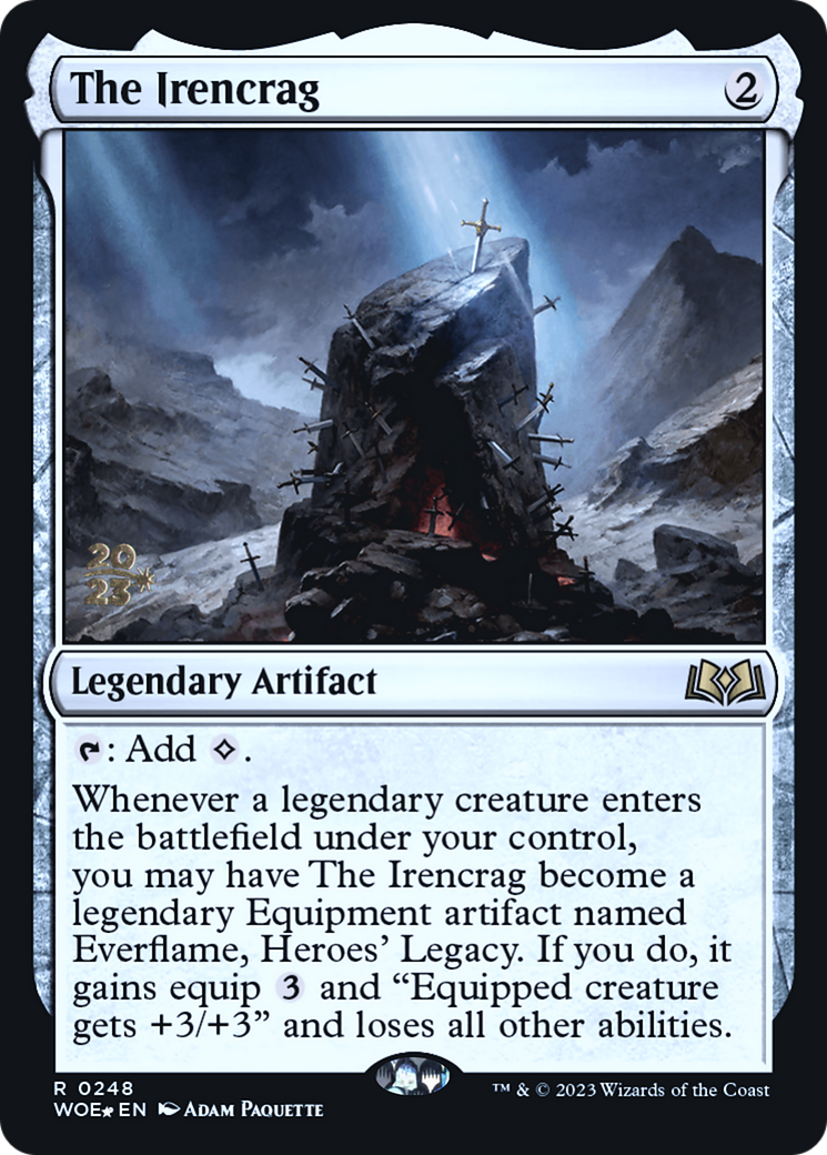 The Irencrag [Wilds of Eldraine Prerelease Promos]-1