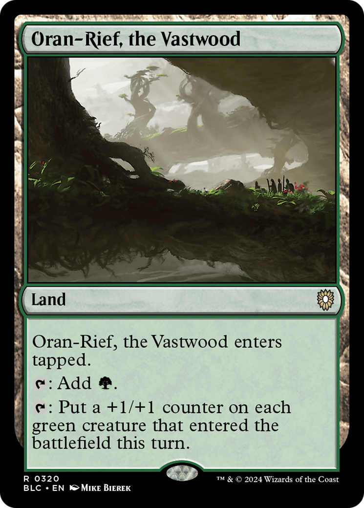 Oran-Rief, the Vastwood [Bloomburrow Commander]-1