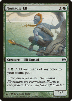 Nomadic Elf [Duel Decks: Phyrexia vs. the Coalition]-1