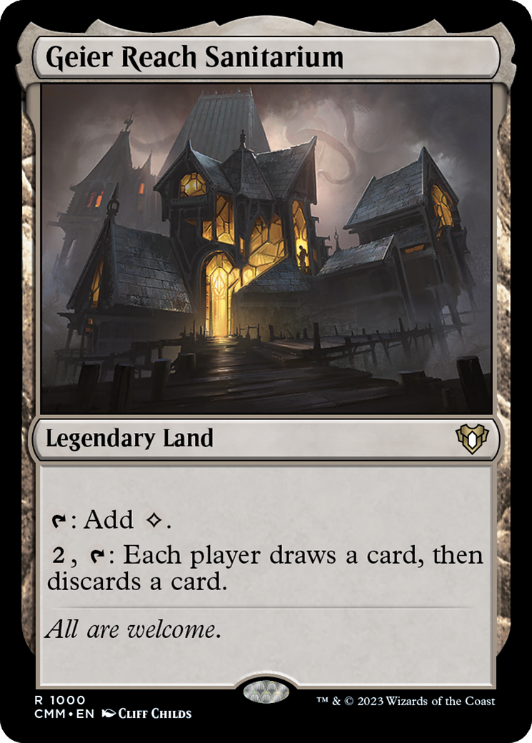 Geier Reach Sanitarium [Commander Masters]-1