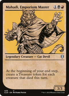 Mahadi, Emporium Master (Showcase) [Commander Legends: Battle for Baldur's Gate]-1