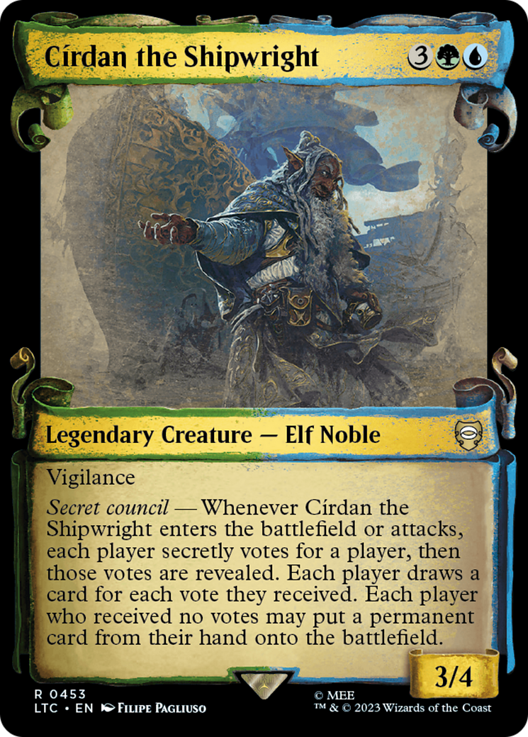 Cirdan the Shipwright [The Lord of the Rings: Tales of Middle-Earth Commander Showcase Scrolls]-1