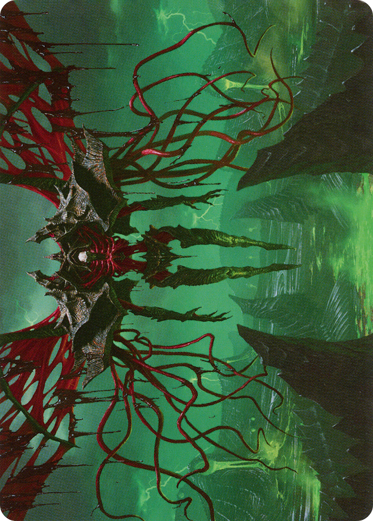Archfiend of the Dross // Archfiend of the Dross (AONE-018) - Phyrexia: All Will Be One Art Series (Borderless) Foil-1