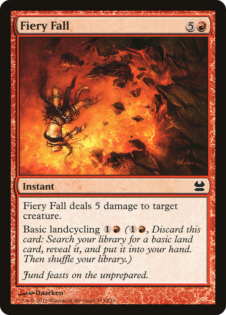 Fiery Fall [Modern Masters]-1