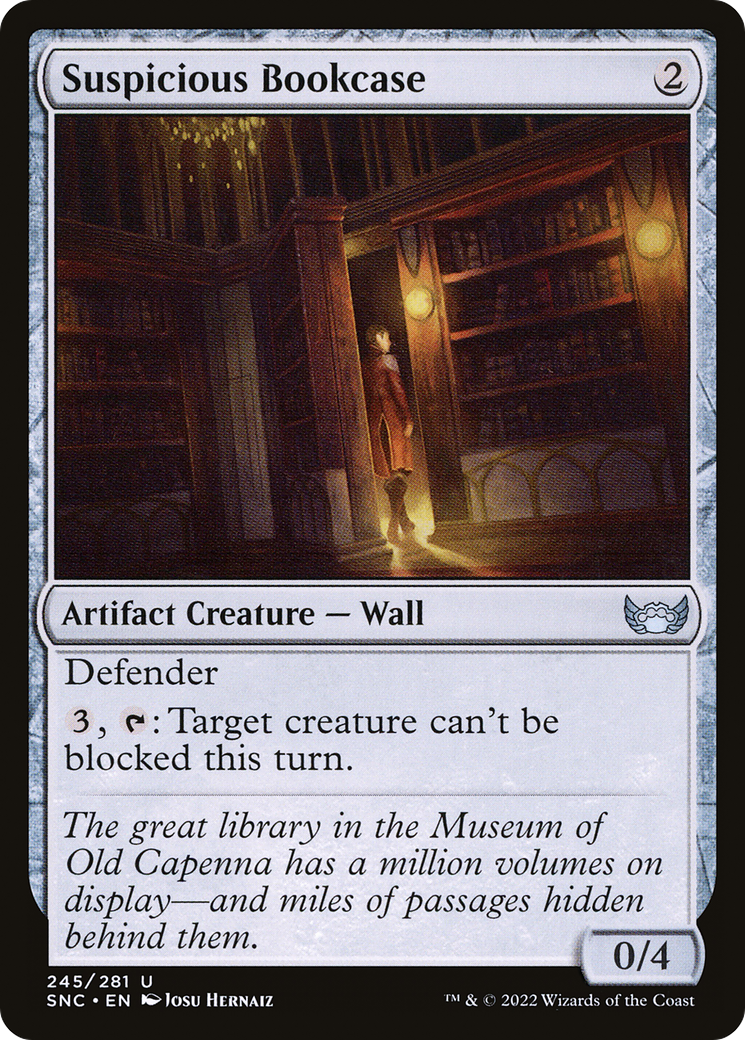 Suspicious Bookcase [Streets of New Capenna]-1
