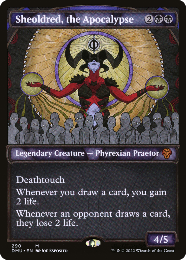 Sheoldred, the Apocalypse (Showcase) [Dominaria United]-1