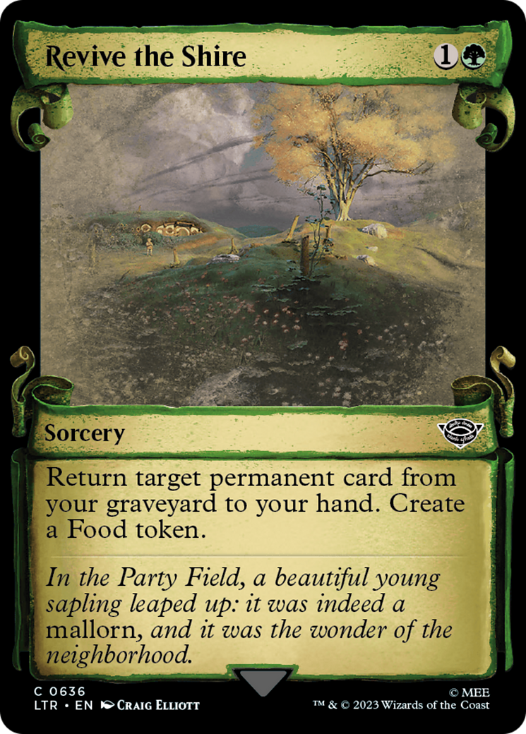 Revive the Shire [The Lord of the Rings: Tales of Middle-Earth Showcase Scrolls]-1