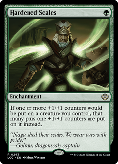Hardened Scales [The Lost Caverns of Ixalan Commander]-1