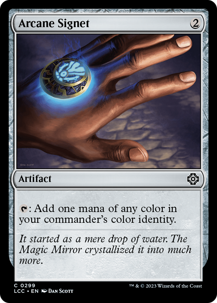 Arcane Signet [The Lost Caverns of Ixalan Commander]-1