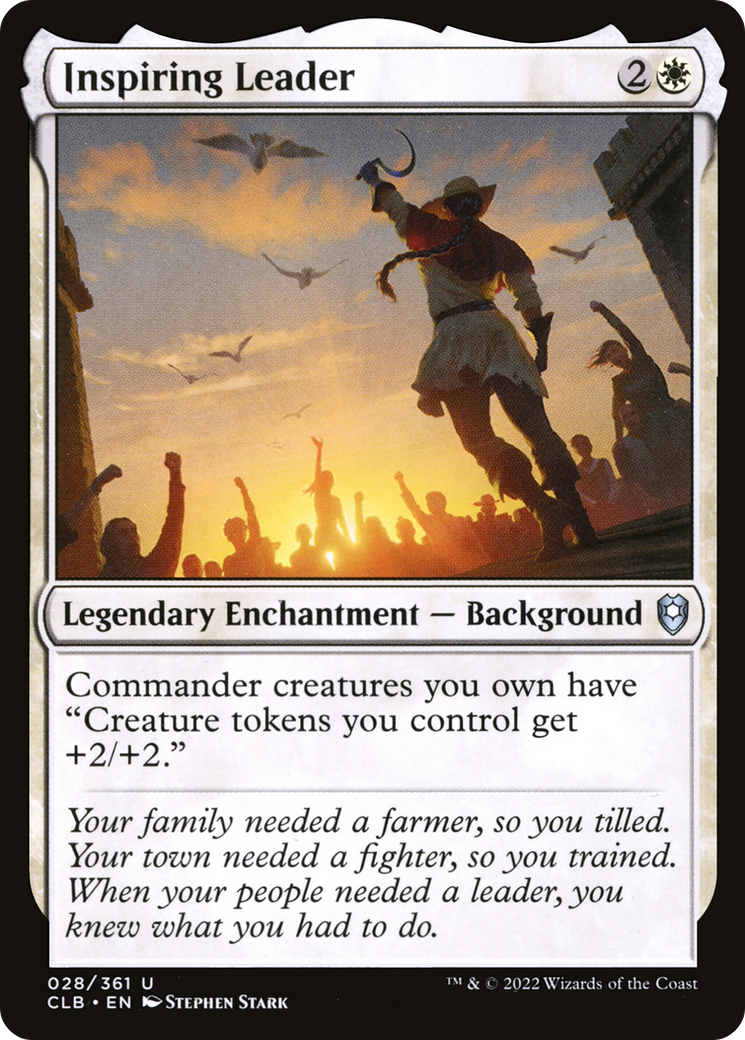 Inspiring Leader [Commander Legends: Battle for Baldur's Gate]-1