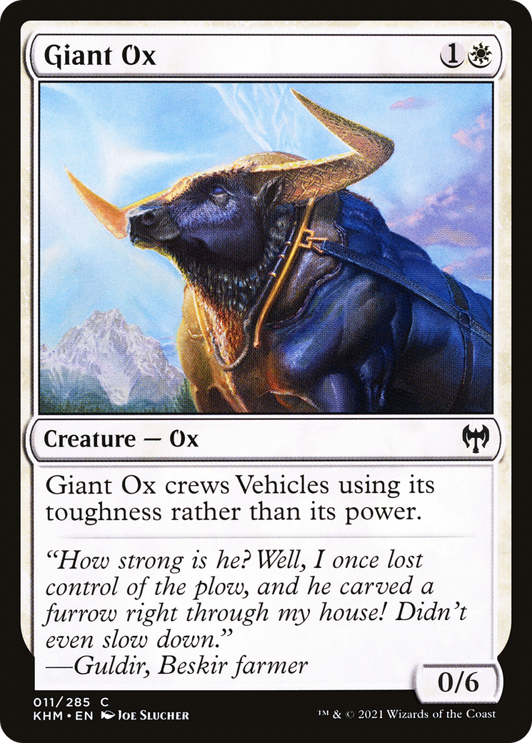 Giant Ox [Kaldheim]-1