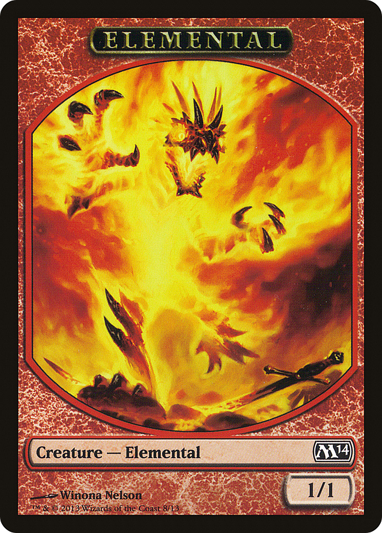Elemental Token (8/13) [Magic 2014 Tokens]-1