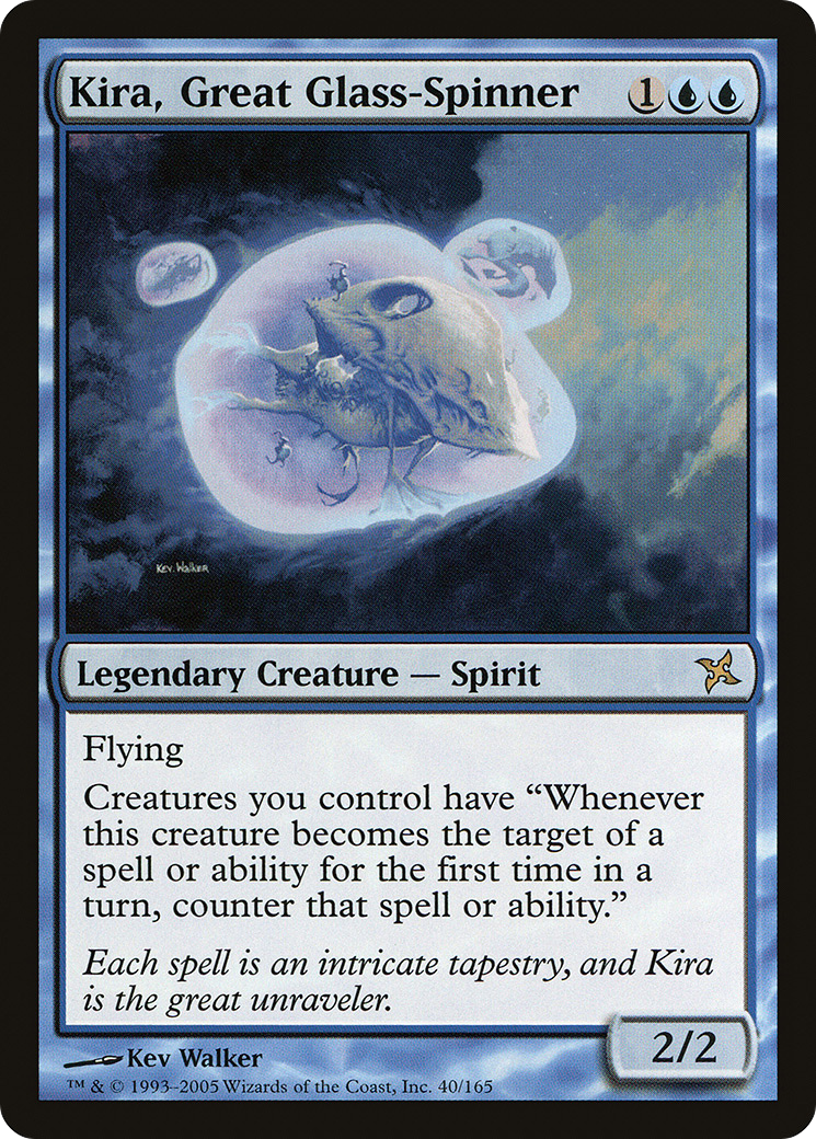 Kira, Great Glass-Spinner [Betrayers of Kamigawa]-1