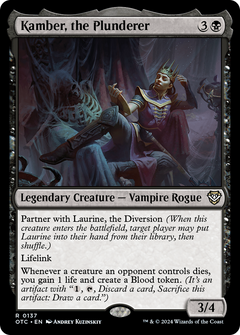 Kamber, the Plunderer [Outlaws of Thunder Junction Commander]-1