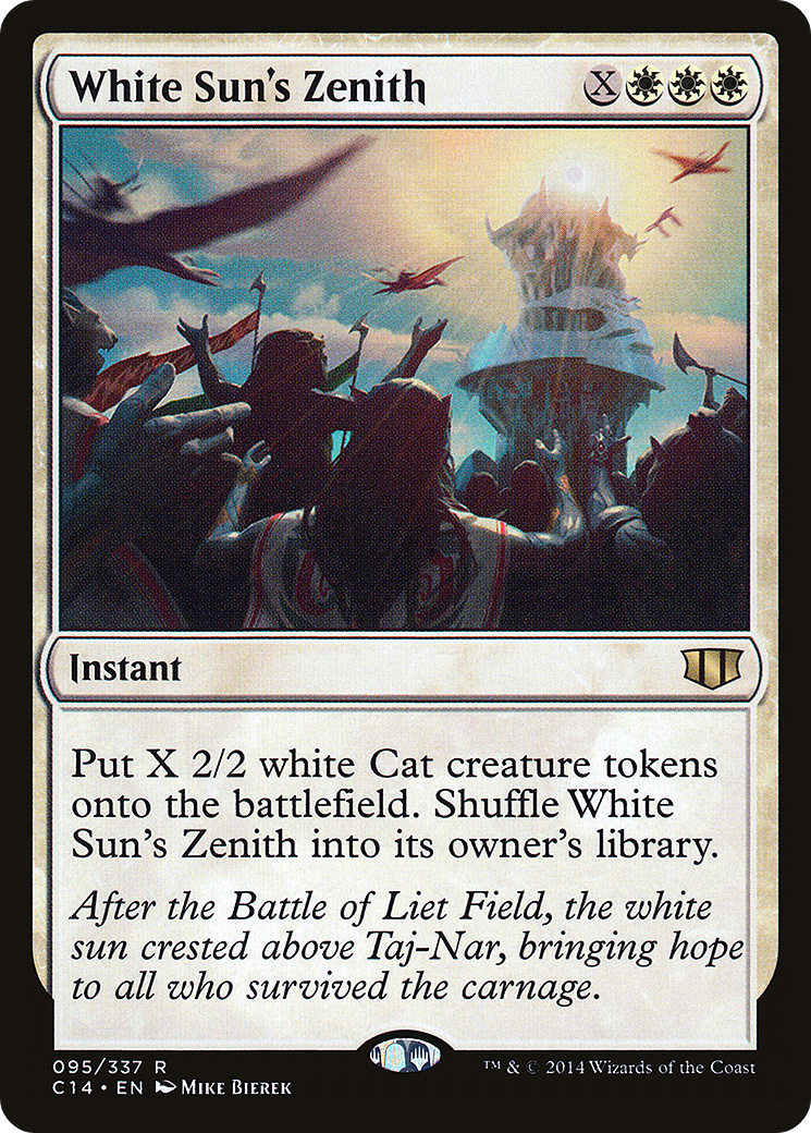 White Sun's Zenith (C14-095) - Commander 2014-1