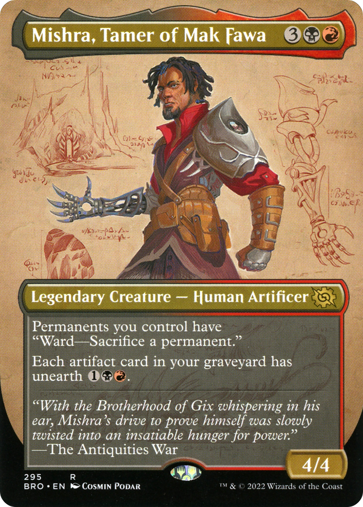Mishra, Tamer of Mak Fawa (Borderless Alternate Art) [The Brothers' War]-1