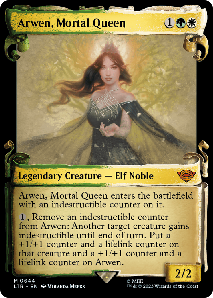Arwen, Mortal Queen [The Lord of the Rings: Tales of Middle-Earth Showcase Scrolls]-1