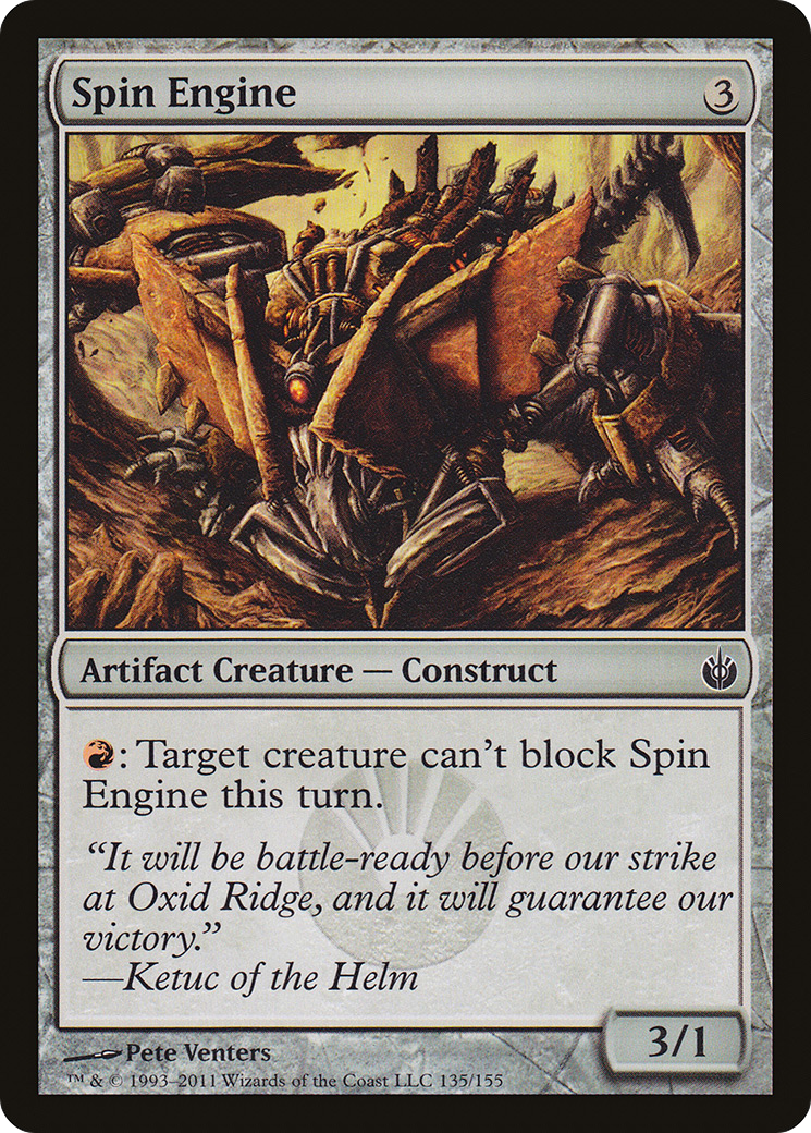Spin Engine [Mirrodin Besieged]-1