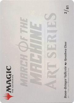 Boon-Bringer Valkyrie // Boon-Bringer Valkyrie (AMOM-002) - March of the Machine Art Series (Borderless)-2
