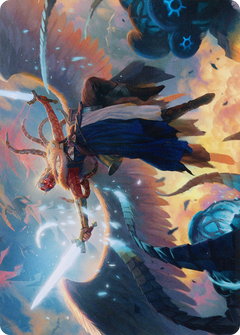 Boon-Bringer Valkyrie // Boon-Bringer Valkyrie (AMOM-002) - March of the Machine Art Series (Borderless)-1