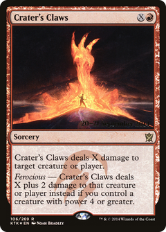 Crater's Claws [Khans of Tarkir Prerelease Promos]-1