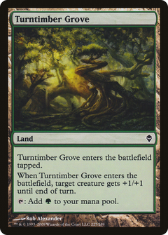 Turntimber Grove (ZEN-227) - Zendikar Foil-1