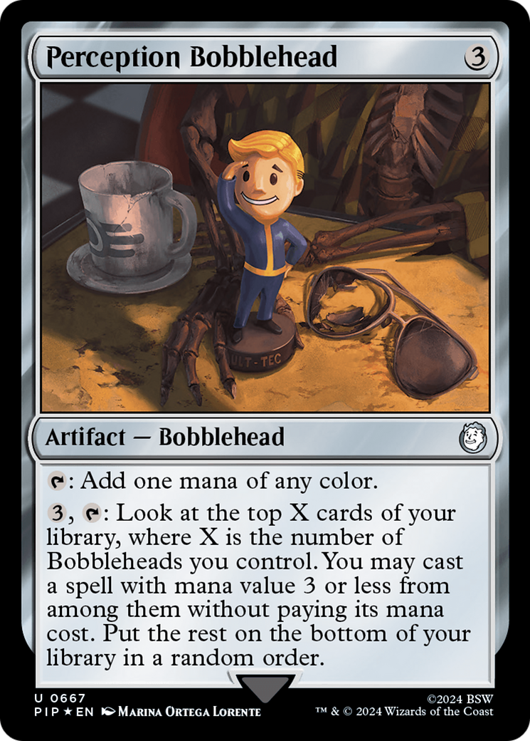 Perception Bobblehead (Surge Foil) [Fallout]-1