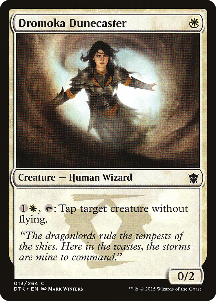 Dromoka Dunecaster [Dragons of Tarkir]-1